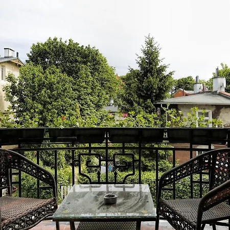 Ferienwohnung Parkowa Art Deluxe Zoppot Exterior foto